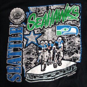 Vintage 90s Nutmeg Seattle Seahawks T-Shirt
